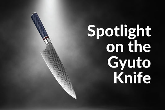 Scheinwerfer auf dem Gyuto