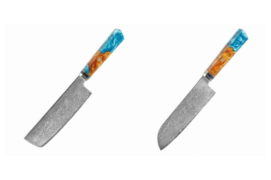 Was ist der Unterschied zwischen einem Nakiri -Messer und einem Santoku -Messer?