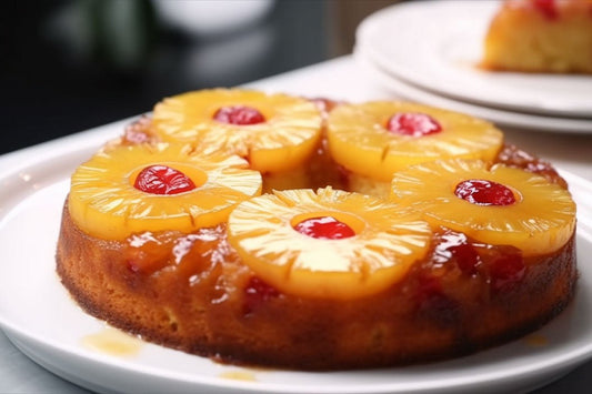 Oversie Down Ananaskuchen