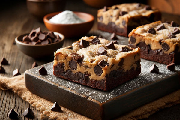 Dekadente Brookie-Bars: Die ultimative Brownie-Cookie-Kombination