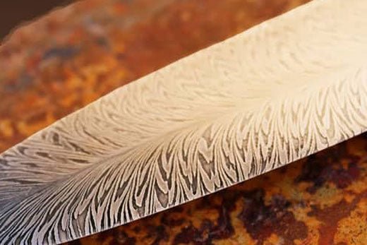 Damascus Steel patterns serve a purpose