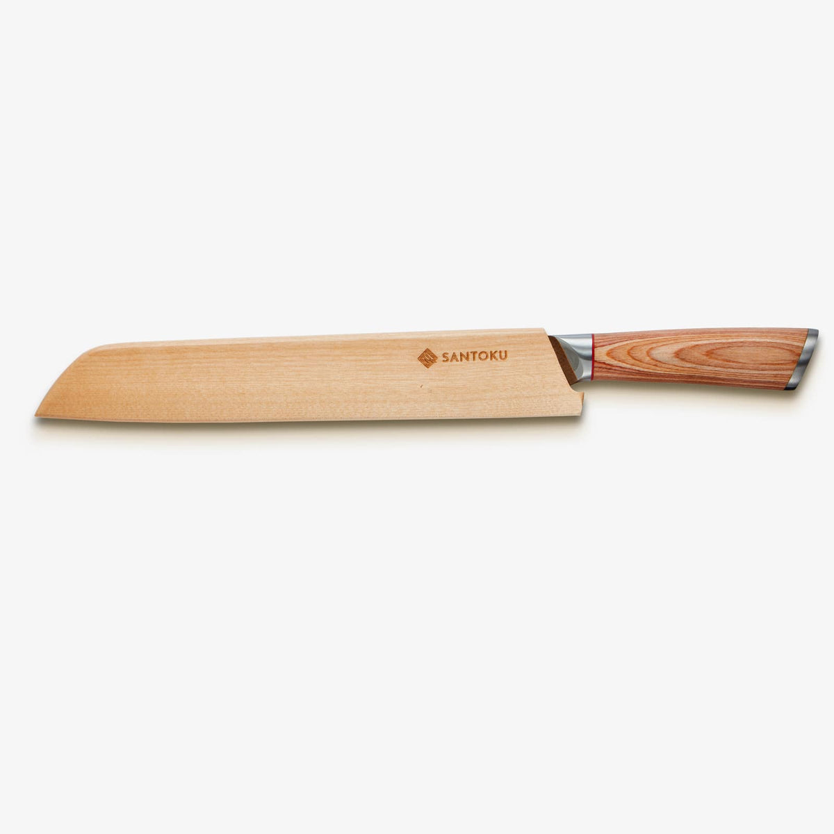 Haruta 5-teiliges Küchenmesserset aus japanischem VG10-Damaststahl mit Holzgriffen und Scheiden