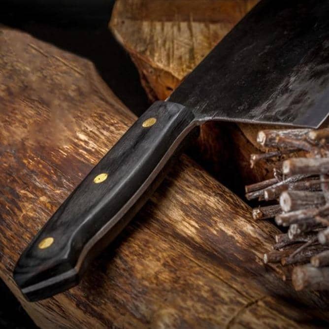 Nakiri / Chukabocho (なきり) Full Tang Stahl Cleaver